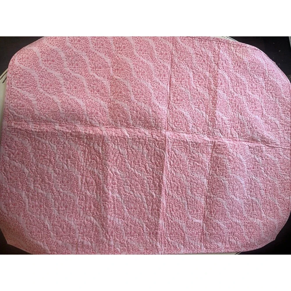 Handmade Baby Crib/Wall Hanging “Chance of Flowers” Quilt